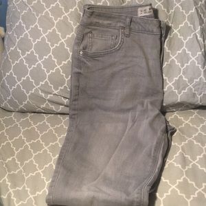 Grey skinny jeans